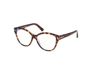 056 - Colored Havana with Clear Lenses