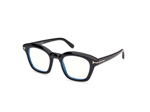 001 - Shiny Black with Clear Lenses