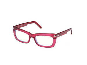 075 - Shiny Dark Fuxia with Clear Lenses
