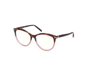 056 - Colored Havana with Clear Lenses