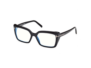 001 - Shiny Black with Clear Lenses