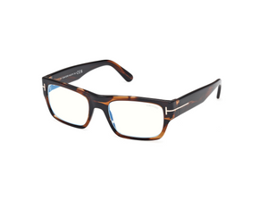 056 - Colored Havana with Clear Lenses