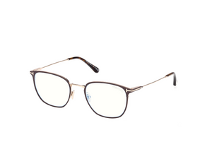 048 - Shiny Dark Brown with Clear Lenses