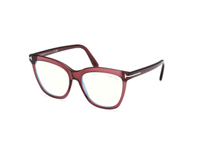069 - Shiny Bordeaux with Clear Lenses