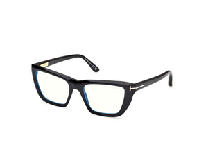 001 - Shiny Black with Clear Lenses