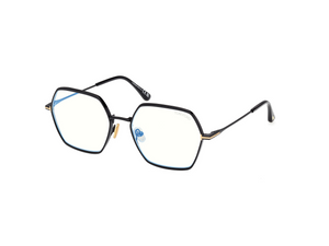 001 - Shiny Black with Clear Lenses