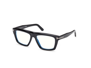 001 - Shiny Black with Clear Lenses