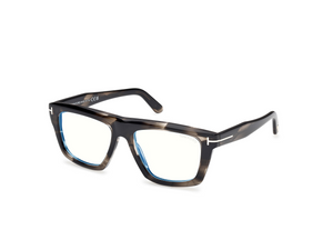 056 - Colored Havana with Clear Lenses
