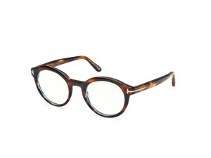 055 - Colored Havana with Clear Lenses