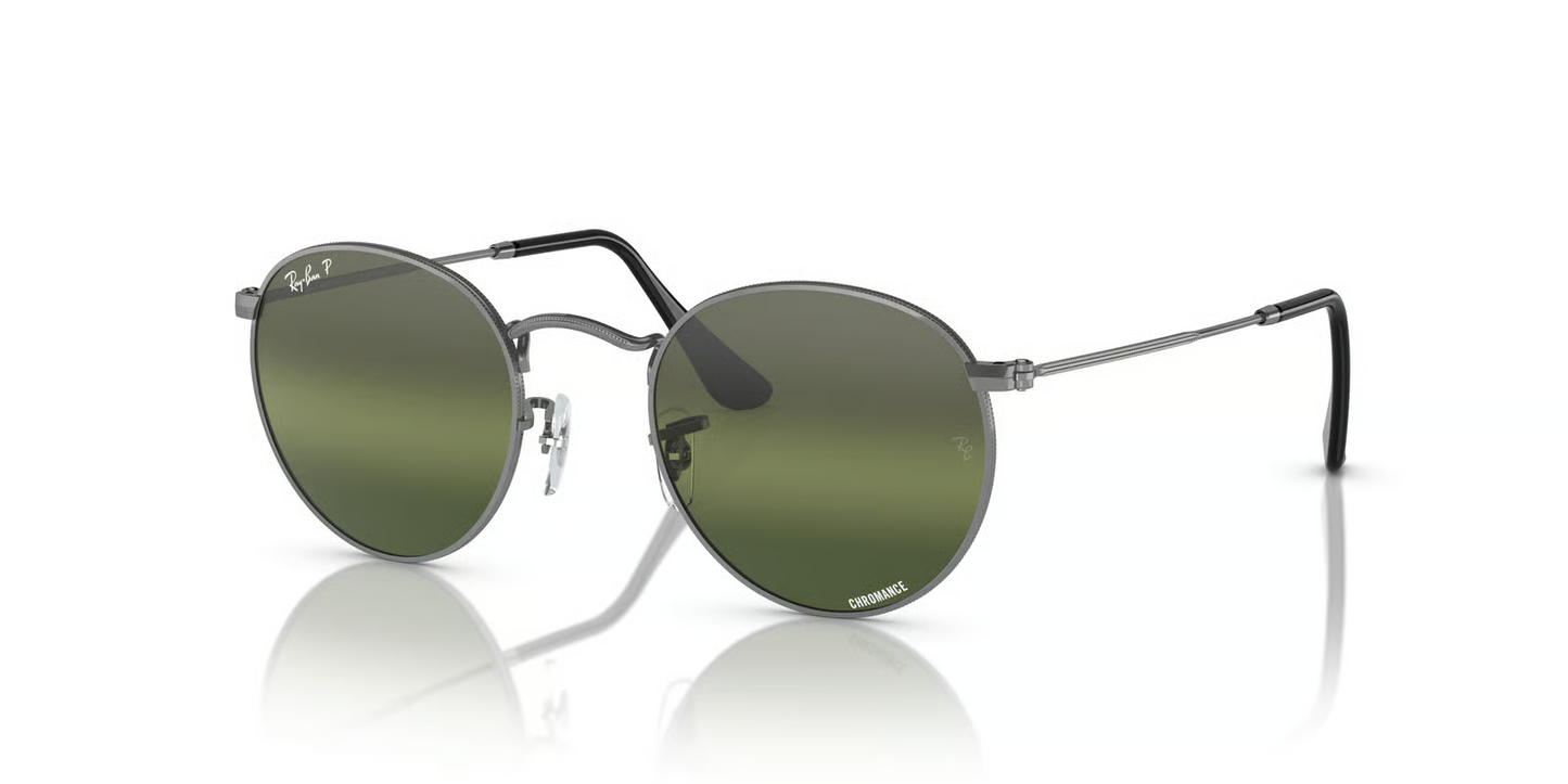 Ray-Ban RB3447 Round Metal Sunglasses