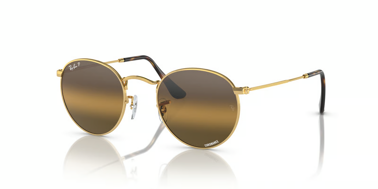 Ray-Ban RB3447 Round Metal Sunglasses