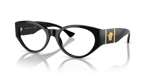 GB1 - Black with Clear Lenses