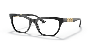 GB1 - Black  with Clear Lenses