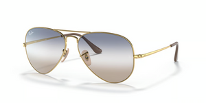 001/GD - Arista Gold with  Blue/Brown Gradient Lenses