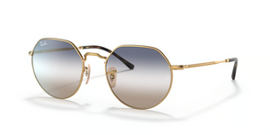 001/GD - Arista Gold with Clear/Blue Lenses