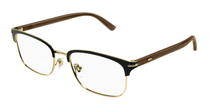 002 - Gold with Clear Lenses