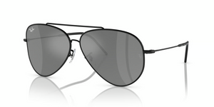 002/GS - Black with Silver Lenses