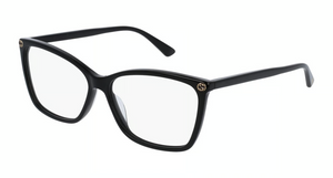 001 - Black with Clear Lenses