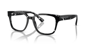 15O1O1 - Havana Black Transparent with Clear Lenses