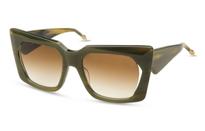 DTS430-A-03 Hazel Swirl with Dark Brown to Clear Gradient Lenses