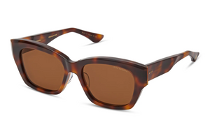 DTS745-A-02 Hazy Tortoise - White Gold with Brown Lenses