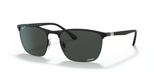 186/K8 - Black with Polarized Dark Grey Lenses
