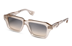 DTS459-A-03 Khaki Crystal - Silver with Grey to Apricot Gradient Lenses