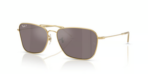 001/LB - Arista Gold with Polarized Pink Lenses