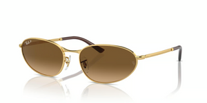 001/M2 - Arista Gold with Polarized Brown Lenses
