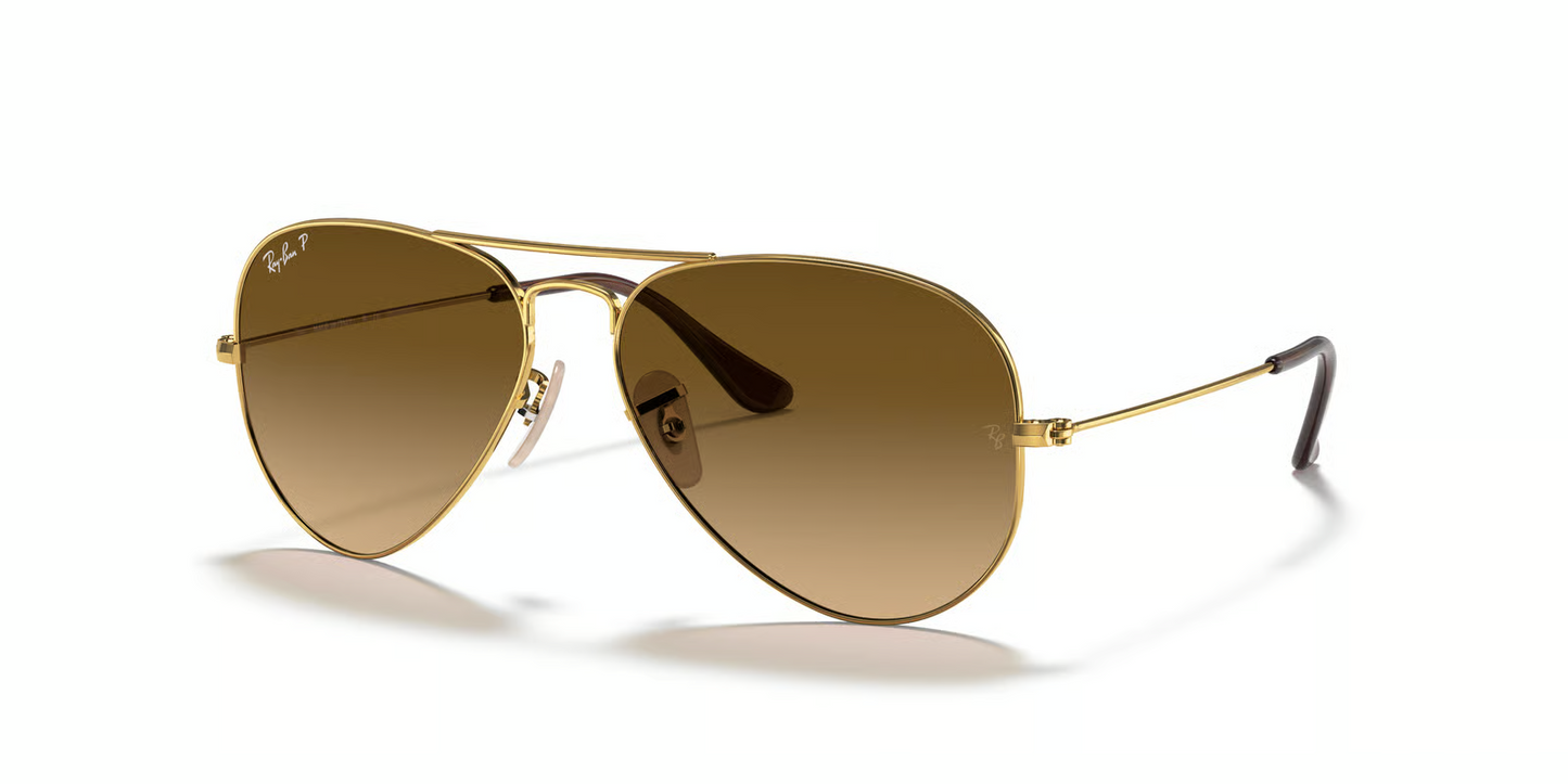 Ray-Ban RB3025 Aviator Large Metal Sunglasses