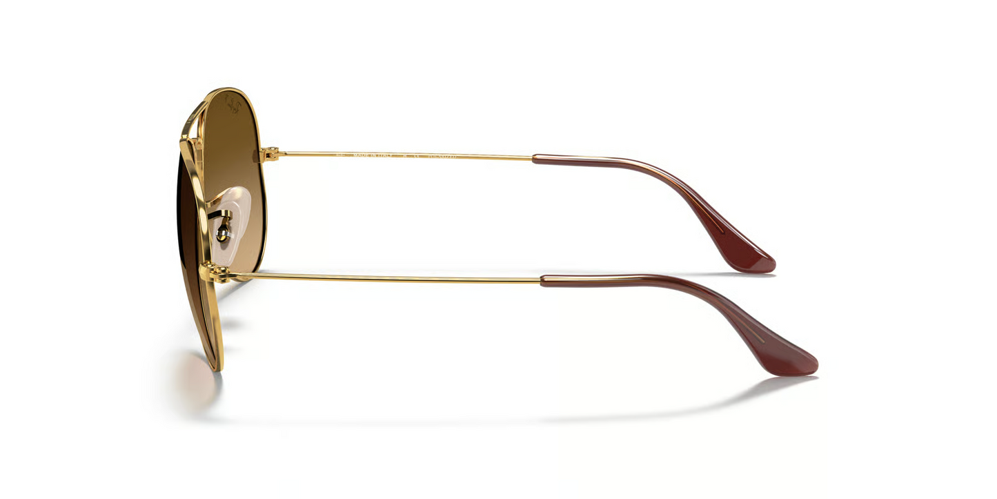 Ray-Ban RB3025 Aviator Large Metal Sunglasses