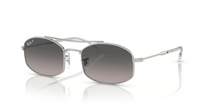 003/M3 - Silver with Polarized Light Grey Lenses