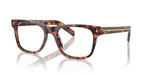 14O1O1 - Magma Tortoise with Clear Lenses