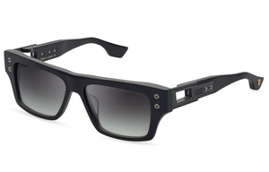 DTS407-A-03 Matte Black - Black Iron with Dark Grey to Clear Gradient Lenses
