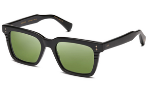 DTS757-A-01 Matte Black with Vintage Green Lenses