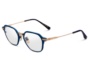 DTX425-A-04 Black Iron - Antique White Gold with Clear Lenses