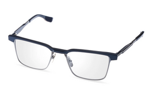 DTX137-A-02-Z Matte Navy - Antique Silver with Clear Lenses