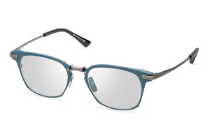DTX167-A-03 Matte Navy - Antique Silver with Clear Lenses