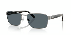 004/R5 - Gunmetal with Blue Lenses