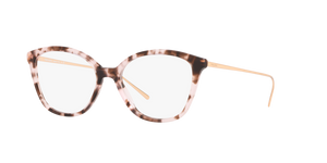 ROJ1O1 - Pink Havana with Clear Lenses
