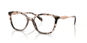 ROJ1O1 - Pink Tortoise with Clear Lenses