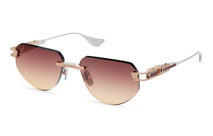 DTS164-A-03 Rose Gold - Silver with Saturn Sunset Gradient Lenses