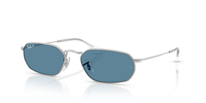 003/S2 - Silver with Polarized Blue Lenses