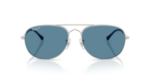003/S2 - Silver with Polarized Blue Lenses