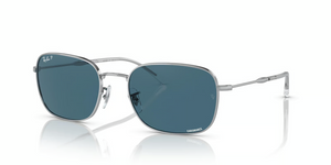 003/S2 - Silver with Polarized Blue Lenses