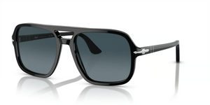 95/S3 - Black with Polarized Light Blue Gradient Dark Blue Lenses
