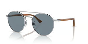 518/56 - Silver with Light Blue Lenses