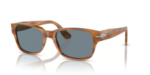 960/56 - Striped Brown with Light Blue Lenses
