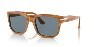 960/56 - Striped Brown with Light Blue Lenses