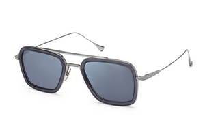 7806-G-SMK-PLD-52-Z Smoke Grey Crystal - Black Palladium 2 with Grey Lenses